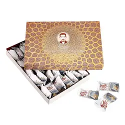 گز کرمانی 18 درصد مغز بادام لقمه - 450