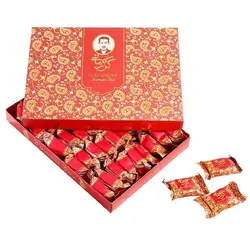 گز کرمانی 28 درصد مغز بادام لقمه - 450 گرم