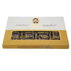 گز کرمانی 28 درصد مخلوط لقمه (پسته و بادام) - 250 گرم