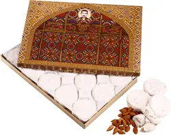 گز کرمانی 38% مغز بادام آردی مخصوص - 450 گرم