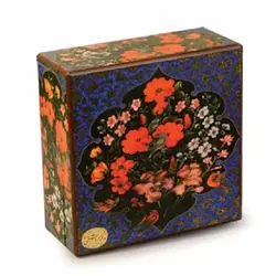 گز دردشتی 30 درصد مغز پسته لقمه جعبه دست ساز - 400 گرم