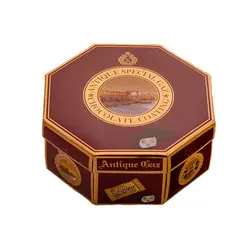 گز آنتیک شکلاتی مخلوط سه مغز لقمه - 450 گرم