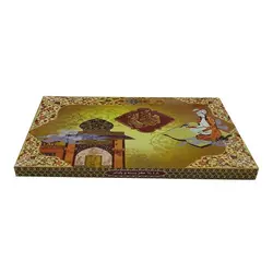 گز قنادیان  18 درصد مخلوط لقمه (پسته و بادام) - 300گرم