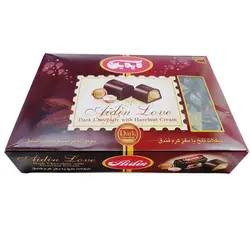 شکلات تلخ با مغز کرم فندق آیدین - 1000 گرم