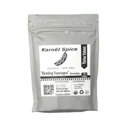مشخصات، قیمت روز و خرید ادویه سوسیس هات داگ (فرانکفورتر) برند Karoël Spice | آی فودز