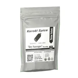 مشخصات، قیمت روز و خرید ادویه کالباس خشک برند Karoël Spice | آی فودز
