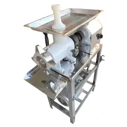 مشخصات، قیمت روز و خرید چرخ گوشت صنعتی ممتاز دهانه 32 تسمه ای ایستاده مدل KT | آی فودز