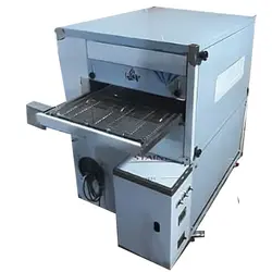 مشخصات، قیمت روز و خرید دستگاه فر ریلی پیتزا دو ردیفه موتور پایین مدل KS250 | آی فودز