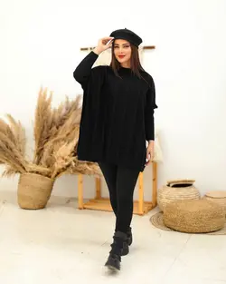 تونیک پانچ بافت مدل شبنم