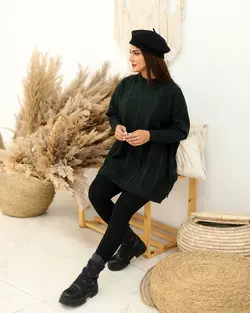 تونیک پانچ بافت مدل شبنم