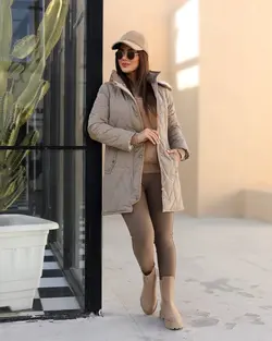 کاپشن سوییت دوزی  مدل درنا