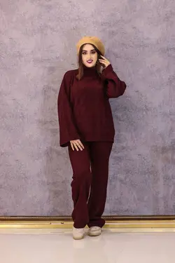 ست بلوز شلوار بافت مدل سایه