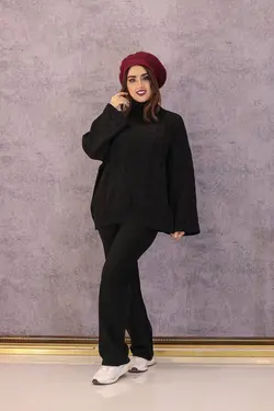 ست بلوز شلوار بافت مدل سایه