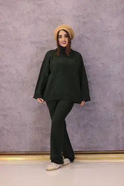 ست بلوز شلوار بافت مدل سایه