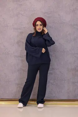 ست بلوز شلوار بافت مدل سایه