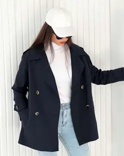 ترنچ کت مدل دنیز