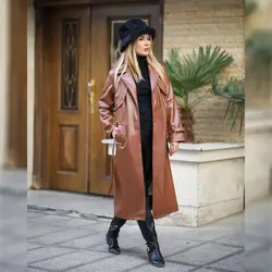 پالتو چرم مدل سولینا