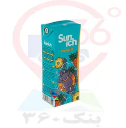 آبمیوه پاکتی کودک آناناس کوچک سن ایچ.36ع