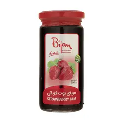 مربا توت فرنگی 290گ بیژن.12ع
