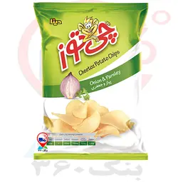 چیبس پیاز جعفری چی توز. 40ع