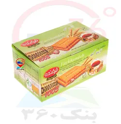 بیسکویت 1000 گرم فرخنده با طعم کنجد. 6ع
