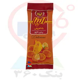 بادام پفی پنیر ناچو لینا. 24ع