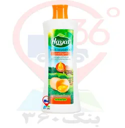 شامپو تخم مرغ 400g حیات. 12ع