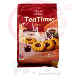 بیسکویت با مغز مربا تی تایم پاكتی شیرین عسل 200 گرمی. 12ع