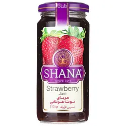 مربا توت فرنگی 310g شانا. 12ع