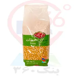 نخود لپه بسته بندی وزن 450g گلستان.12ع