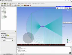آموزش تولید انواع شبکه‌های باسازمان حول ایرفویل در ICEM-CFD