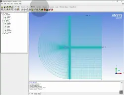 آموزش تولید انواع شبکه‌های باسازمان حول ایرفویل در ICEM-CFD