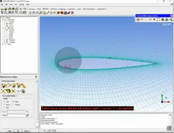 آموزش تولید انواع شبکه‌های باسازمان حول ایرفویل در ICEM-CFD