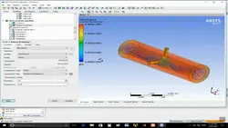 آموزش شبیه سازی کوپلینگ انتقال حرارت بین سیال و جامد با استفاده از Ansys Fluent