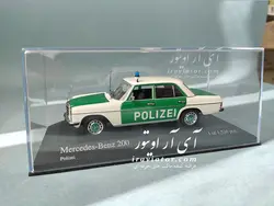 ماکت ماشین بنز 200 پلیس Mercedes Benz 200 W115 Police 1970 مقیاس 1/43