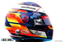 ماکت هلمت فرمول یک CASQUE ROMAIN GROSJEAN - HAAS 2020