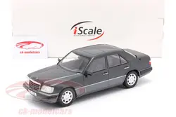 ماکت مرسدس بنز W124 1989 E Class iSclae 1/18 مشکی