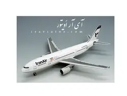 ماکت ایرباس 300 ایران ایر HERPA Airbus A300B4-600 Iran Air