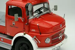 ماکت کامیون بنز آتش نشانی Mercedes-Benz L322 مقیاس 1/43