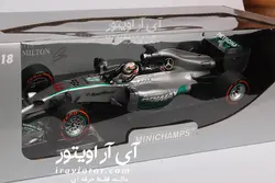 ماکت ماشین مسابقات اتومبیلرانی فرمول وان MERCEDES AMG W05 Hamilton Winner Malaysian