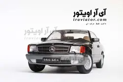 ماکت مرسدس بنز Mercedes Benz 560 SEC KK scale 1/18