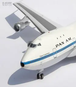 ماکت هواپیما بوئینگ 747 پن امریکن کارگو Pan Am 747-100