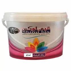 رنگ اکریلیک نیم براق شیمی لوکس