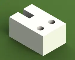 کفشک ریل راهنمای جک بالابر هیدرولیک - Balabar Online - بالابر آنلاین