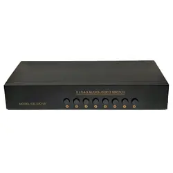 قیمت و خرید سوئیچ 8 تایی صوت و تصویر کامپوزیت RCA مدل SB-S82VA - عصر پروژکتور