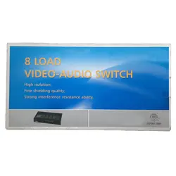 قیمت و خرید سوئیچ 8 تایی صوت و تصویر کامپوزیت RCA مدل SB-S82VA - عصر پروژکتور