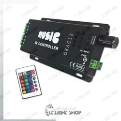 کنترلر RGB  موزیکال 18 آمپر ولوم دار