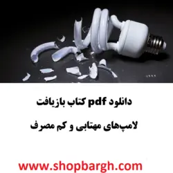 دانلود pdf کتاب بازیافت لامپ‌های مهتابی و کم مصرف
