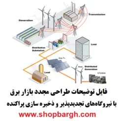 طراحی مجدد بازار برق با نیروگاه‌های تجدیدپذیر و ذخیره سازی پراکنده