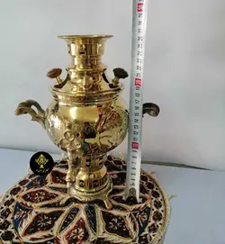 سماور زغالی تک مدل سنبل